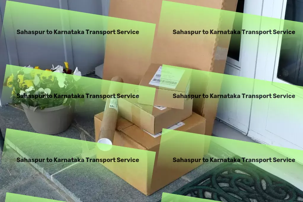 Sahaspur to Karnataka Transport Get ahead in the Indian market with unrivaled transport solutions! - Direct cargo solutions