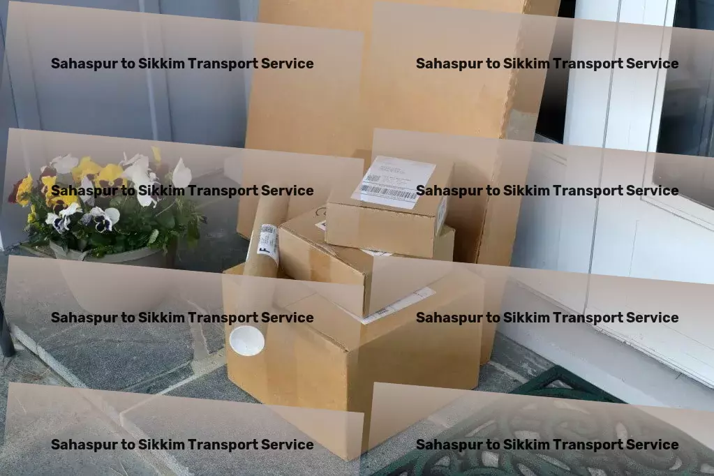 Sahaspur to Sikkim Transport Citywide courier services