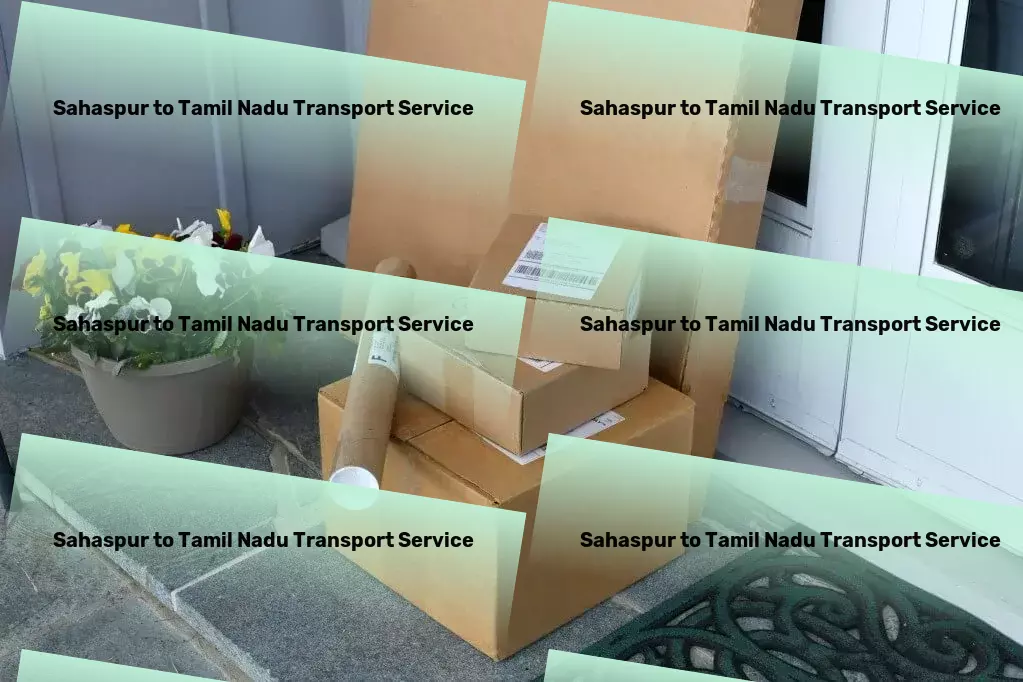 Sahaspur to Tamil Nadu Transport Express freight logistics