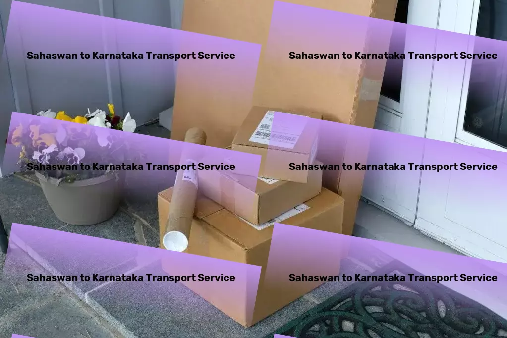 Sahaswan to Karnataka Transport Leading innovation in the logistics sector! - Comprehensive goods transport