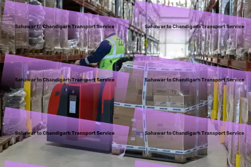 Sahawar to Chandigarh Transport Ensuring your peace of mind with reliable goods movement. - Fast goods transport solutions