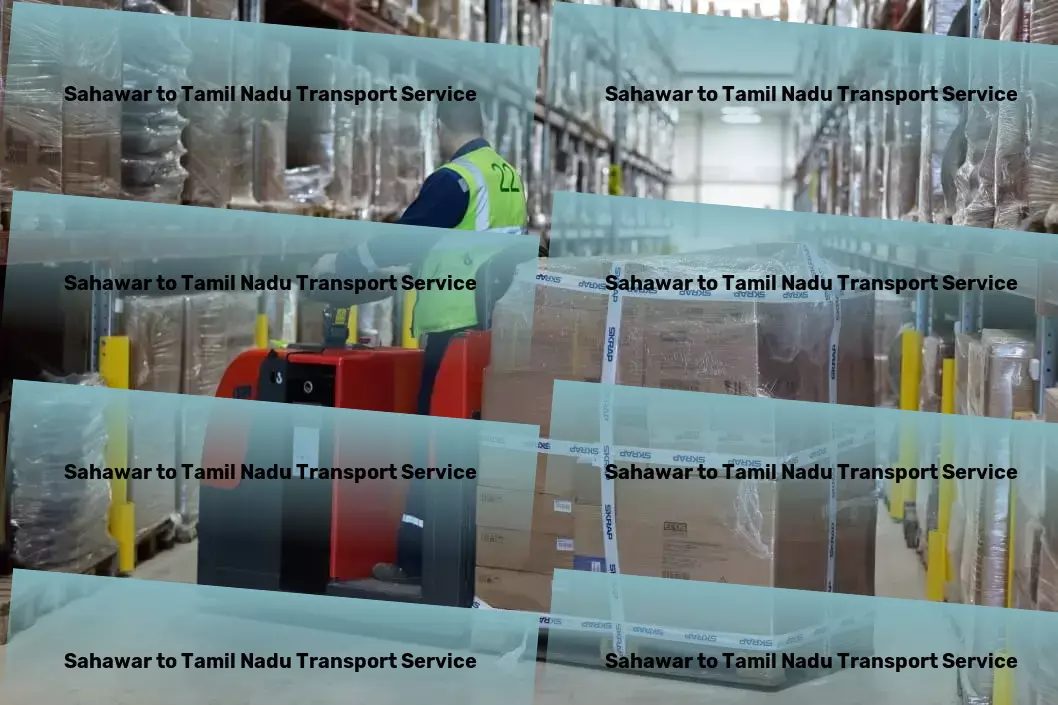 Sahawar to Tamil Nadu Transport Nationwide delivery network