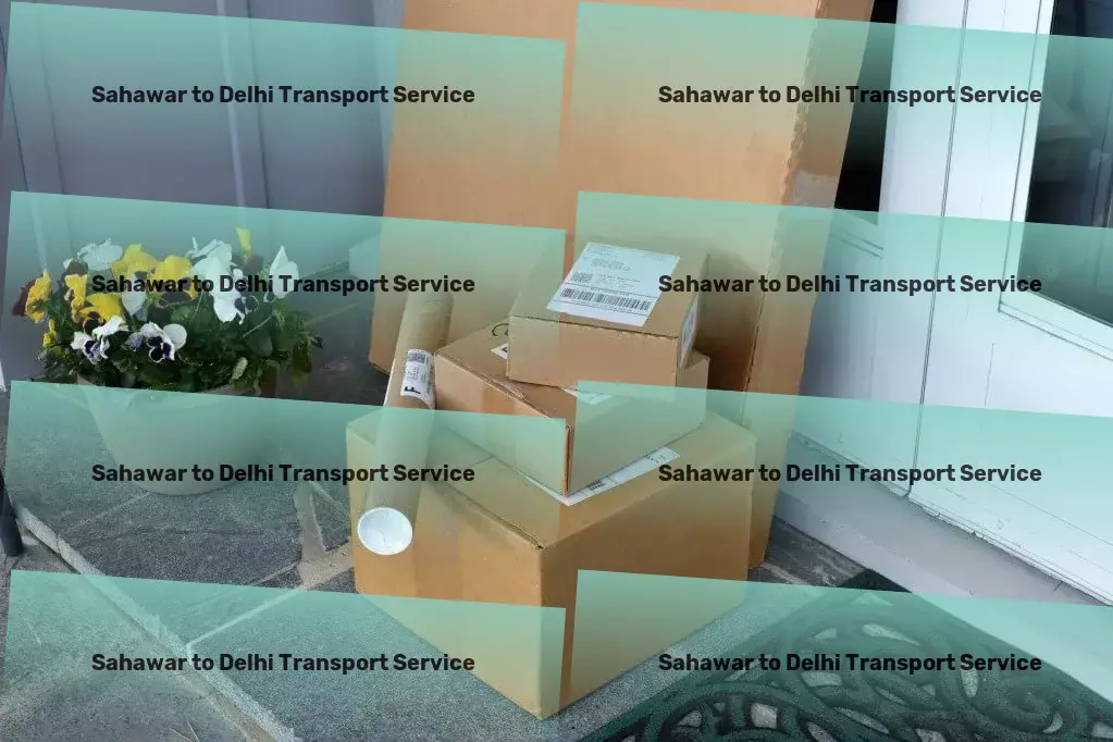 Sahawar to Delhi Transport Full truckload freight