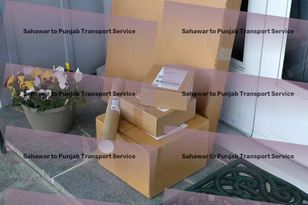 Sahawar to Punjab Transport Specialized shipment solutions