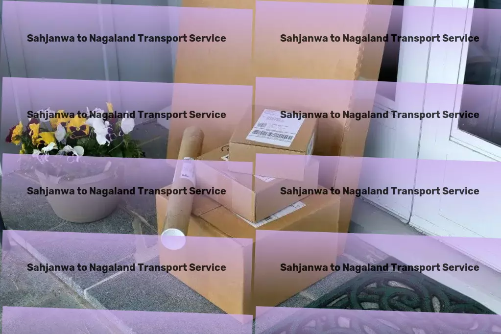 Sahjanwa to Nagaland Transport Professional goods shipment services